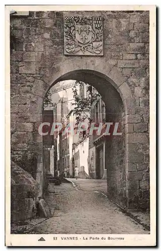 Cartes postales Vannes La Porte du Bourreau