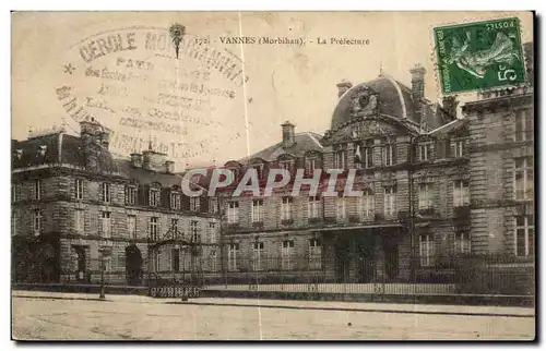 Cartes postales Vannes (Morbihan) La Prefecture