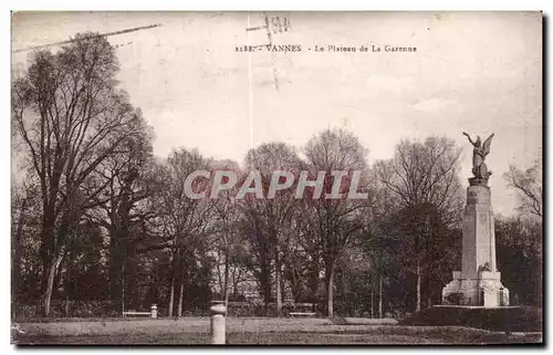 Cartes postales Vannes Le Plateau de La Garenne