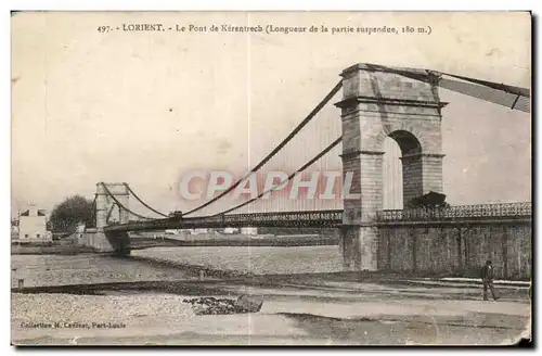 Cartes postales Lorient Le Pont de Kerentrech