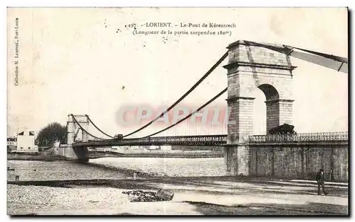 Cartes postales Lorient Le Pont de Kerentrech