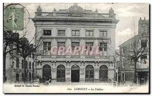 Cartes postales Lorient Le theatre