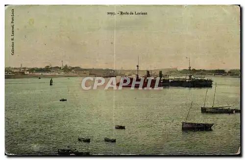 Cartes postales Rade de Lorient Bateau