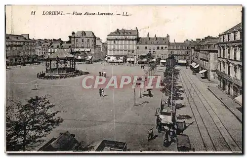 Cartes postales Lorient Place Alsace Lorraine