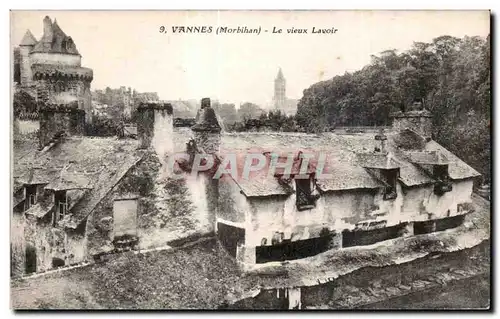 Ansichtskarte AK Vannes (Morbihan) Le Vieux Lavoir