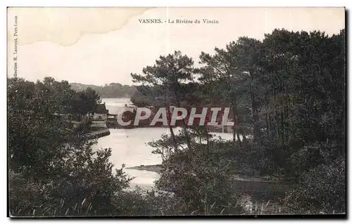 Cartes postales Vannes La Riviere du Vincin