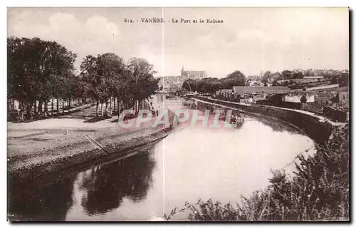 Ansichtskarte AK Vannes Le Port et la Rabine