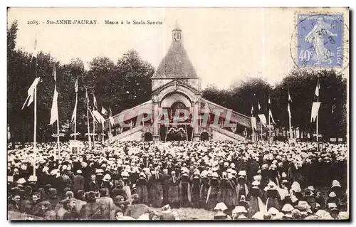 Cartes postales Ste Anne d Auray Messe a la Scala Sancta