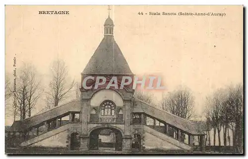 Ansichtskarte AK Bretagne Scala Sancta (Sainte Anne d Auray)