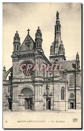 Cartes postales Saint Anne D Auray La Basilique