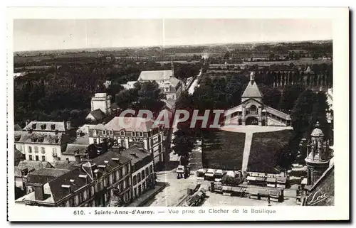 Ansichtskarte AK Ste Anne d Auray Vue Prise du Clocher de la Basilique