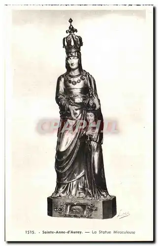 Cartes postales Ste Anne d Auray La Statue Miraculeuse