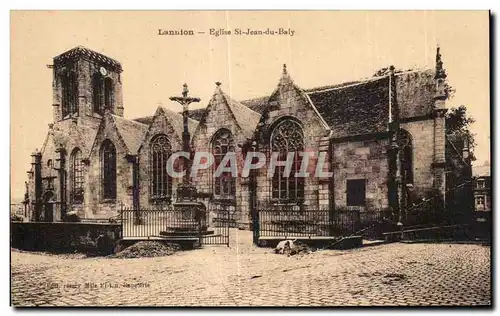 Ansichtskarte AK Lannion Eglise St Jean du Baly