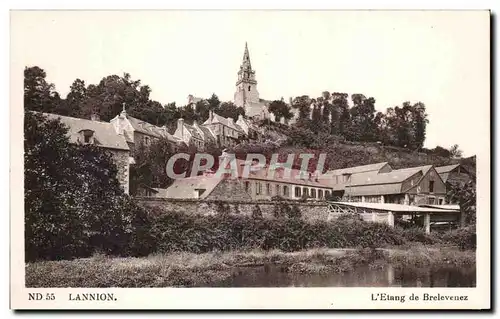 Cartes postales Lannion L Etang de Brelevenez