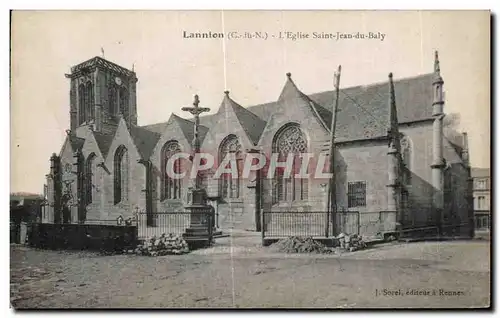 Cartes postales Lannion L Eglise Saint Jean du Baly
