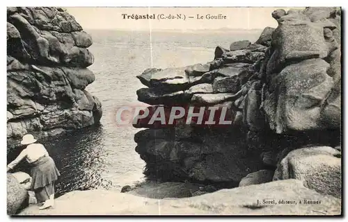 Cartes postales Tregastel Le Gouffre