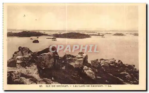 Cartes postales Ile De Brehat Les Ilots De Kerpont