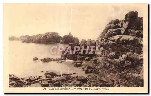 Cartes postales Ile De Brehat Les Rocher Du Paon