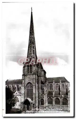 Cartes postales Treguier La Cathedrale Commencee en Terminee au XV Sicele