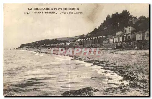 Cartes postales La Bretagne Pittorresque Saint Brieuc Greve Saint Laurent