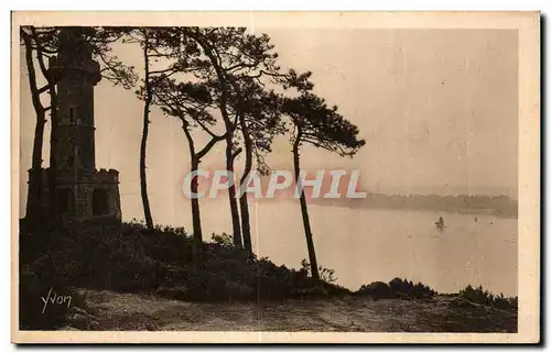 Cartes postales La Douce France Bretagne Cote De Granit Paimpol La Tour de Kerroch et la Baie de Paimpol