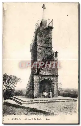 Cartes postales Auray Belvedere du Loch