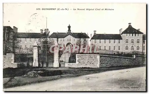 Cartes postales Guingamp Le Nouvel Hopital Civil et Militaire