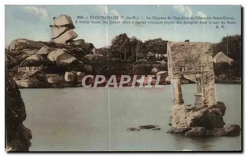 Cartes postales Ploumanach La Chapeau de Napoleon l Oratoire Saint Guirec