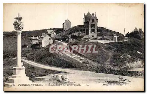 Cartes postales Perros Guirec Le Calvaire de Trestrignel