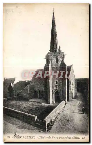 Cartes postales Perros Guirec L Eglise de Notre Dame de la Clarte