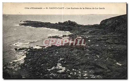 Cartes postales Saint Cast Les Rochers de la Pointe de La Grade