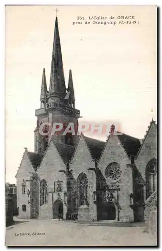 Cartes postales Guingamp L Eglise de Grace Pres de Guingamp