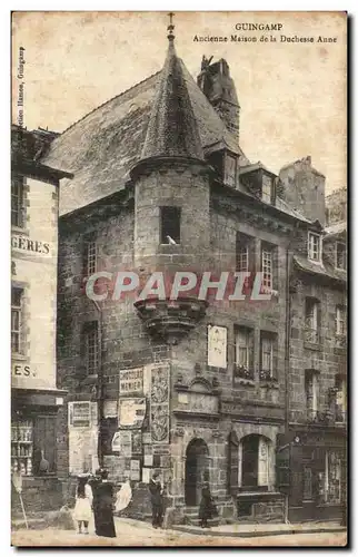 Ansichtskarte AK Guingamp Ancienne Maison de la Duchesse Anne