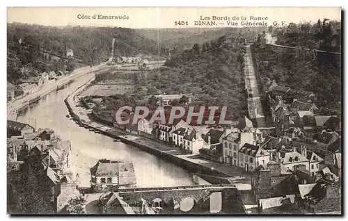 Cartes postales Dinan vue Generale