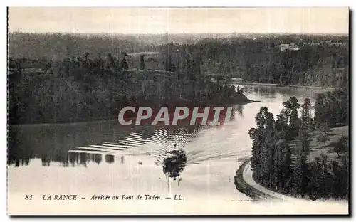 Cartes postales La Rance Arive au Pont de Taden Bateau