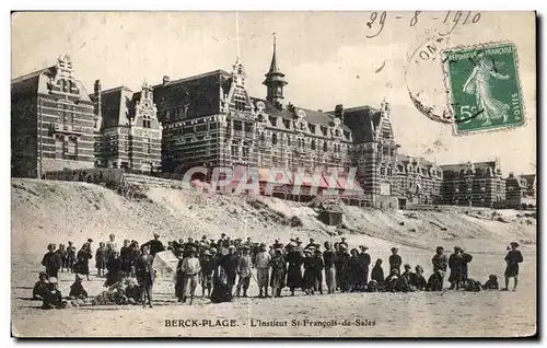 Cartes postales Berck Plage L institut St Francois de Sales Enfants