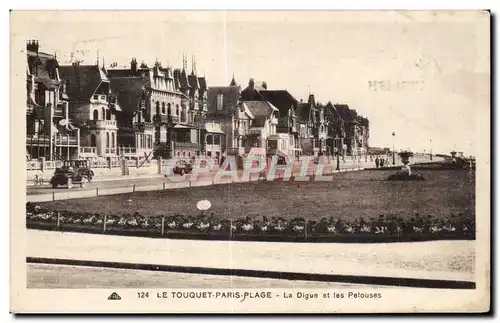 Cartes postales Le Touquet Paris Plage La Digue et les Petouses