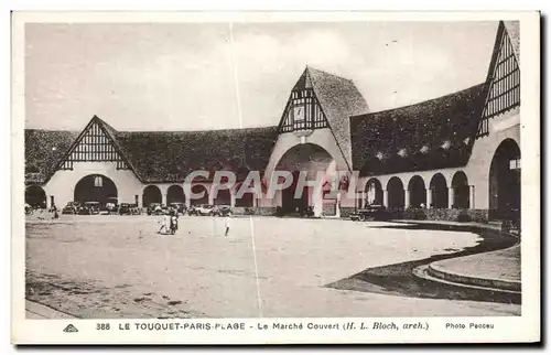 Cartes postales Le Touquet Paris Plage Le Marche Couvert