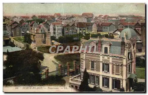 Cartes postales Berck Plage Panorama