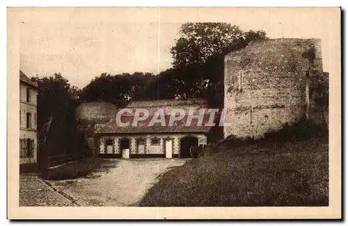 Ansichtskarte AK Montreuil Sur Mer cour interieure de la Citadelle