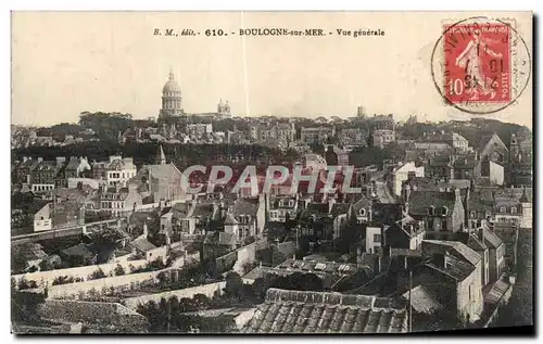 Cartes postales Boulogne Sur Mer Vue Generale