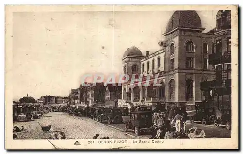 Cartes postales Berck Plage Le grand Casino