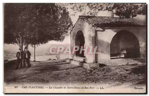 Ansichtskarte AK Cap d Antibes La Chapelle de Notre Dame de Bon Port