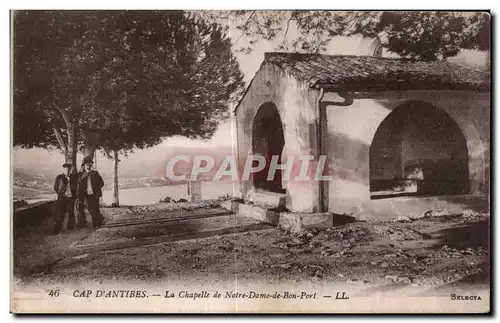 Cartes postales Cap d Antibes La Chapelle de Notre Dame de Bon Port