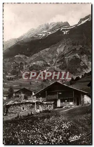 Ansichtskarte AK Paysages Alpestres Fermes de Haute Montagne