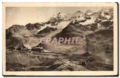 Cartes postales Routes des Alpes Le Lautaret Au premier plan