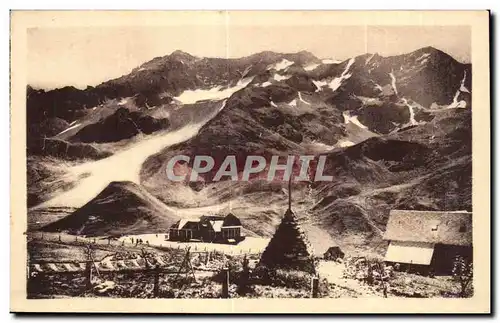 Cartes postales Le Lautaret Le Chalet le Jardin Alpin et le Combeynot