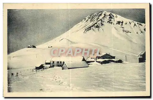 Ansichtskarte AK Le Col du Lautaret et les Hotels en hiver