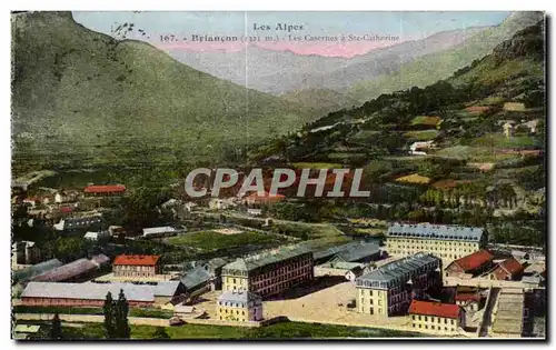 Cartes postales Les Alpes Briancon l Eglise Par Vauban Militaria