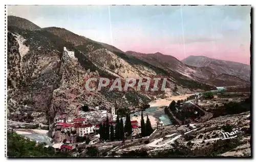 Cartes postales Entrevaux Vue generale